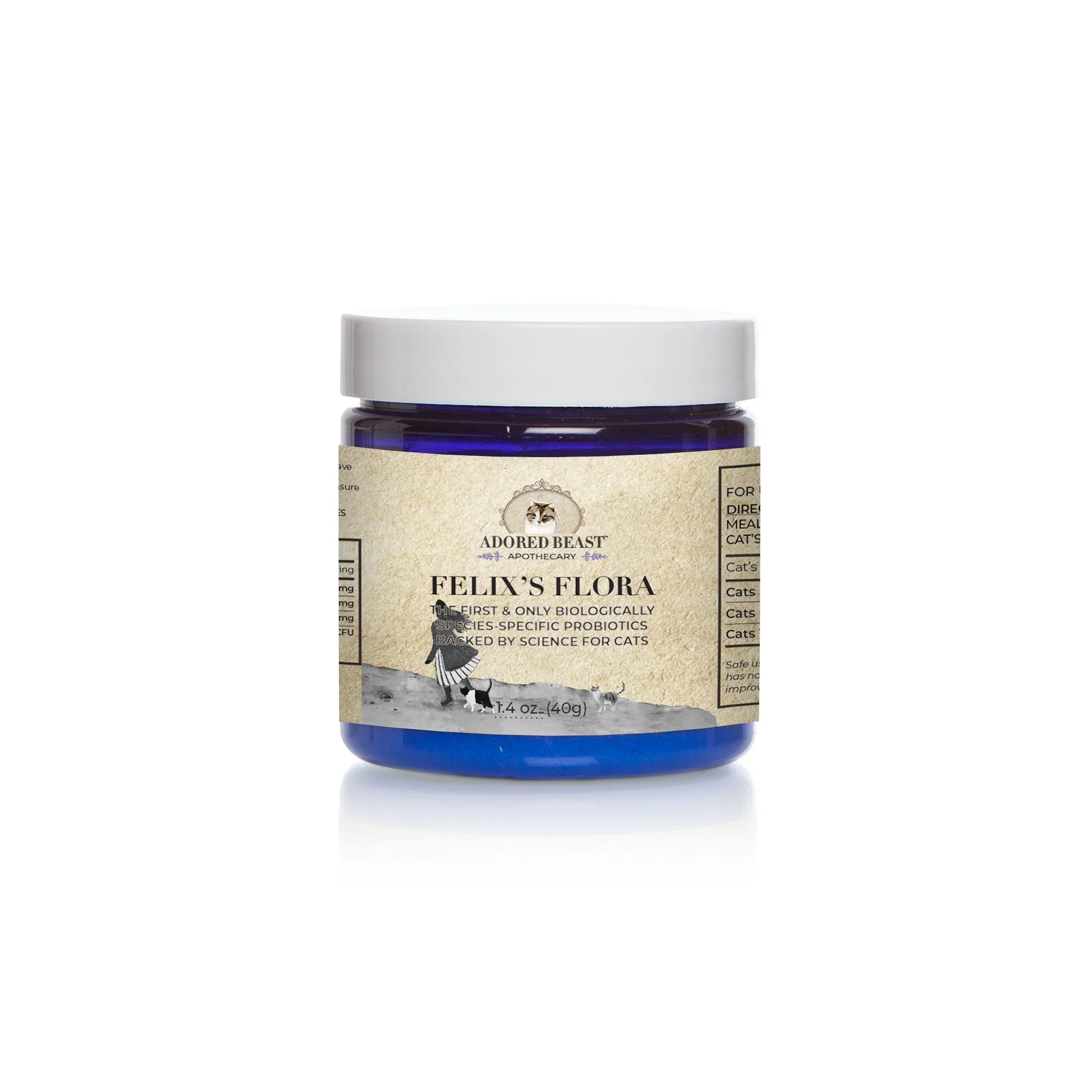 Adored Beast - Felix's Flora (Species Specific Cat Probiotic)